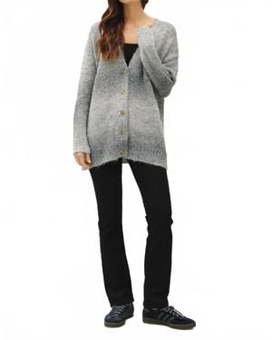 Be Cool Tonal Gradient Cardigan - Gray