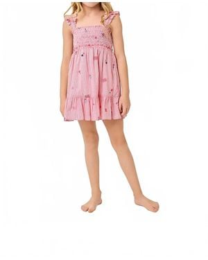 Lilly Pulitzer Girl's Mini Hadly Dress - Red