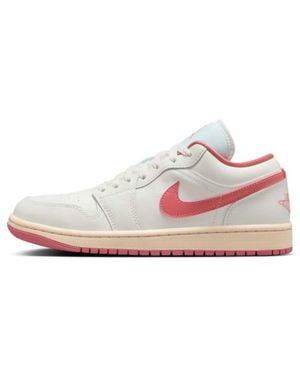 Nike Jordan 1 Low Sail Guava Ice Salt - Black