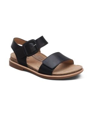 Aetrex Claire Adjustable Sandal - Blue
