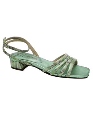 Amalfi by Rangoni Bardana Low Heel Sandal - Green