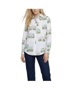 Vilagallo Blanco Shirt - Blue