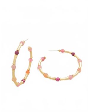 spartina 449 Calm Waters Hoop Earrings - Multicolor