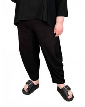 Sympli Pop Narrow Barrel Pant - Black
