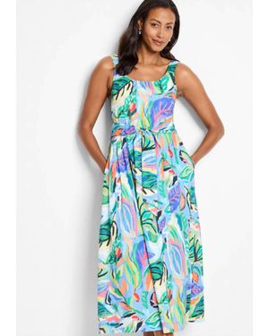 NIC+ZOE Sophie Midi Dress - Blue