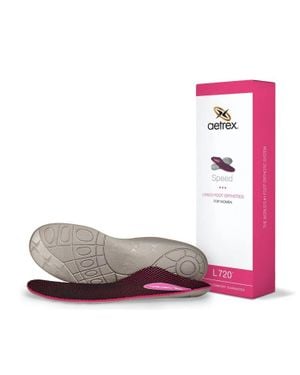 Aetrex Speed Posted Orthotic Insole - Pink