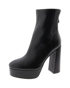 Steve Madden Padded Insole Mid-Calf Boots - Black