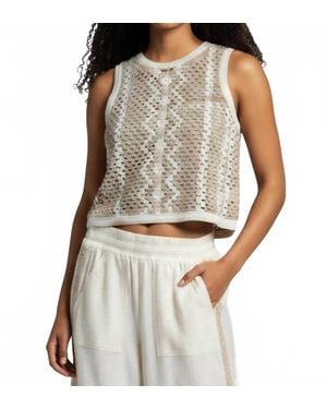 Dex Sleeveless Knit Revesible Top - Gray