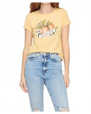 Project Social T Peachy Tee - Blue