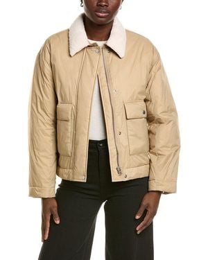 Rag & Bone Nonie Down Puffer Jacket - Natural