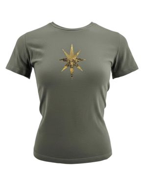 Madison Maison Evil Eye T-Shirt - Green