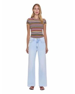 Pistola Hendrix High Rise Relaxed Jeans - Blue