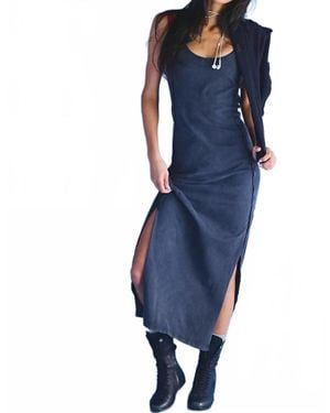 Free People Hot Shot Surf Dress - Blue