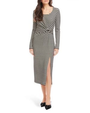 Fifteen Twenty Tyler Side Twist Dress - Black