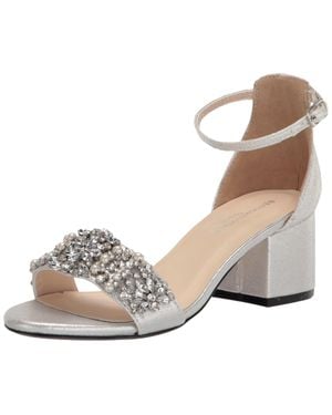 Touch Ups Devon Heeled Sandal 4571 - Metallic