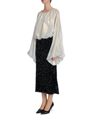 Beulahstyle Sequin Skirt - Black