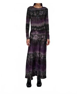 Rabens Saloner Arizona Long A-Line Skirt - Black