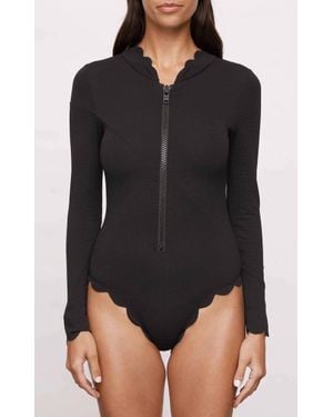 Marysia Swim North Sea Long Sleeve Rashguard - Black