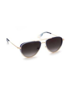 Krewe Coleman Aviator Non-Polarized Sunglasses - Multicolor