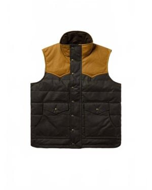 SCHAEFER OUTFITTER Rangewax Puffer Vest - Black