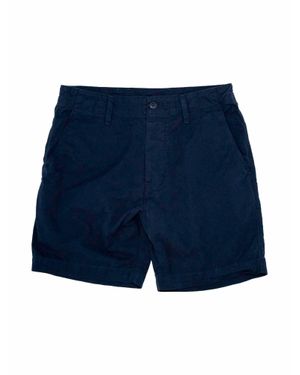 Save Khaki Relaxed Twill Short - Blue