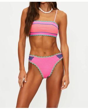 Beach Riot Maisy Bikini Bottom - Red