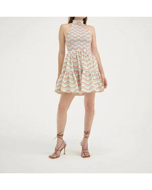 silka Aurora Waves Dress - Natural