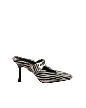 MSGM Leather Shoes - Black