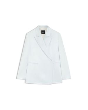 BOSS Relaxed-Fit Blazer - White