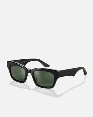 Ollu Aubergine Sunglasses - Green