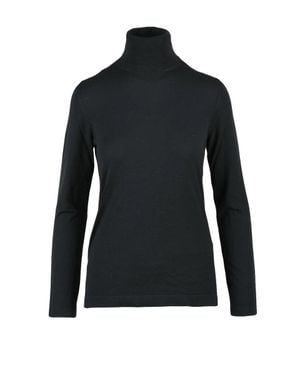 GOES BOTANICAL Fitted Turtleneck - Black
