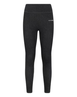 Philipp Plein Leggings Denim Touch Ps - Black
