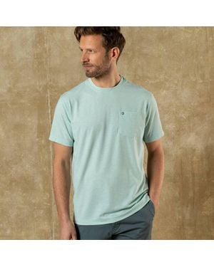 Duck Head Windward Performance T-Shirt - Blue