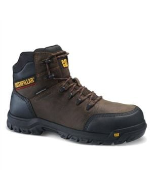 Caterpillar Resorption Waterproof Composite Toe Work Boot - Black