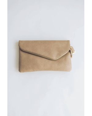 falcon park Stella Crossbody Clutch - Natural