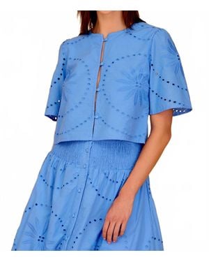 Olivia by Livro Heidi Top - Blue