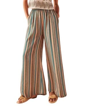 Omika Paige Wide Leg Pant - Natural