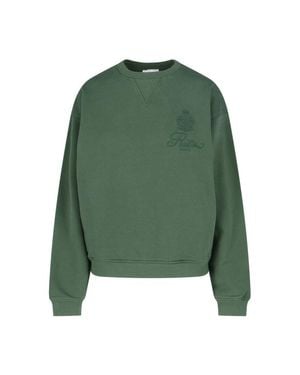 FRAME Ritz" Crewneck Sweatshirt - Green