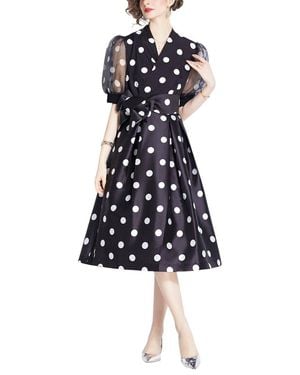 DZA Midi Dress - Blue