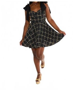BuddyLove Carter Scorpio Mini Dress - Black