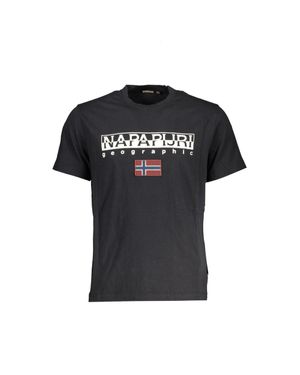 Napapijri Cotton T-Shirt - Black