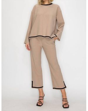 Joh Ken Pants - Natural