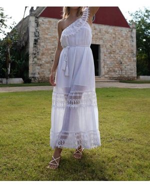 Miguelina Rezina Gauze Dress - Green