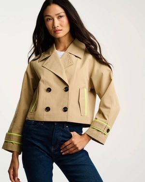 Lisa Todd Trench Jacket - Blue
