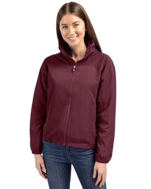 Cutter & Buck Charter Eco Recycled Full-Zip Jacket - Purple