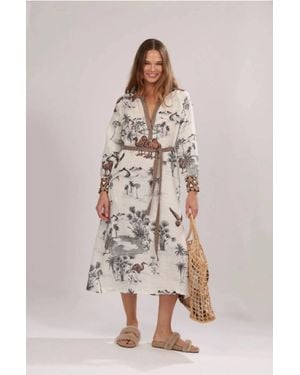 Las Sureñas Tunic Mystic Dress - Natural