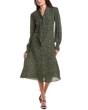 Officine Generale Officine Generale Sibylle Midi Dress - Green