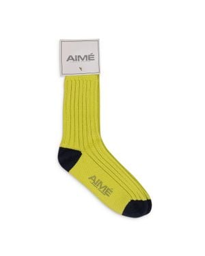 Aimé Leon Dore New Balance Heavyweight Socks - Green