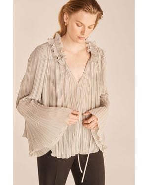 Rebecca Taylor Petal Blouse - Natural