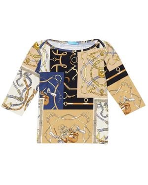 J.McLaughlin J. Mclaughlin Exeter Mavis T-Shirt - Blue